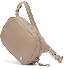 Pacsafe Ledvinka W MICRO SLING taupe