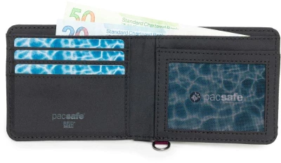 Pacsafe Peněženka RFIDSAFE BIFOLD WALLET slate