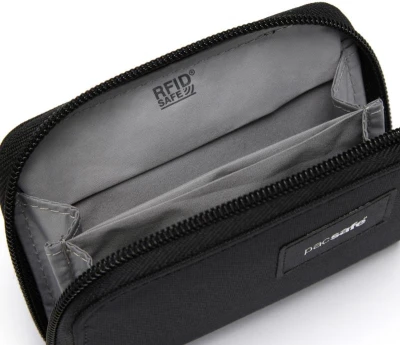 Pacsafe Peněženka RFIDSAFE CARD WALLET jet black