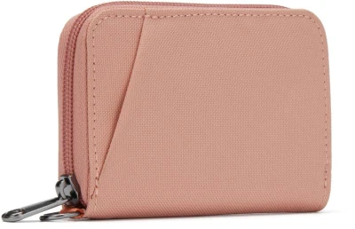 Pacsafe Peněženka RFIDSAFE CARD WALLET rose