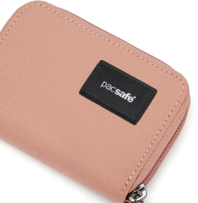 Pacsafe Peněženka RFIDSAFE CARD WALLET rose