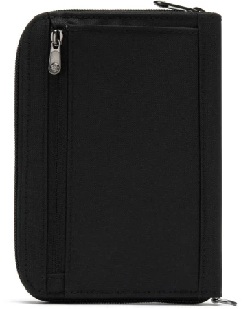 Pacsafe Peněženka RFIDSAFE COMPACT TRAVEL ORGANIZER jet black