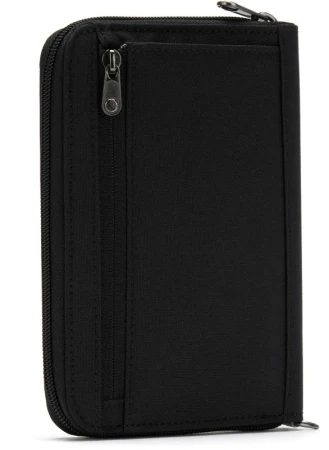Pacsafe Peněženka RFIDSAFE COMPACT TRAVEL ORGANIZER jet black