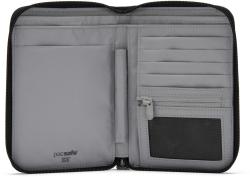 Pacsafe Peněženka RFIDSAFE COMPACT TRAVEL ORGANIZER jet black