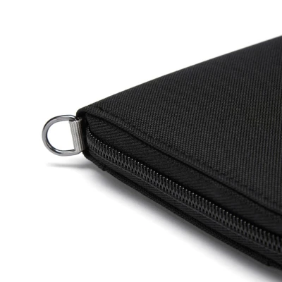 Pacsafe Peněženka RFIDSAFE COMPACT TRAVEL ORGANIZER jet black