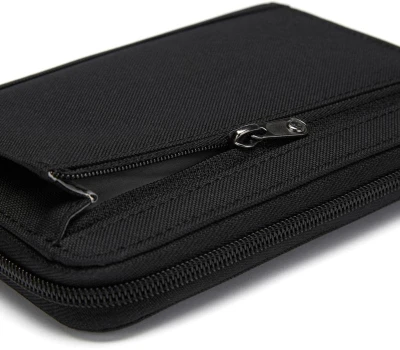 Pacsafe Peněženka RFIDSAFE COMPACT TRAVEL ORGANIZER jet black
