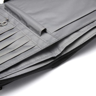 Pacsafe Peněženka RFIDSAFE COMPACT TRAVEL ORGANIZER jet black