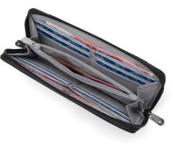 Pacsafe Peněženka RFIDSAFE CONTINENTAL WALLET jet black