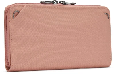 Pacsafe Peněženka RFIDSAFE CONTINENTAL WALLET rose