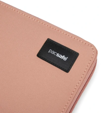Pacsafe Peněženka RFIDSAFE CONTINENTAL WALLET rose