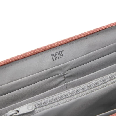 Pacsafe Peněženka RFIDSAFE CONTINENTAL WALLET rose