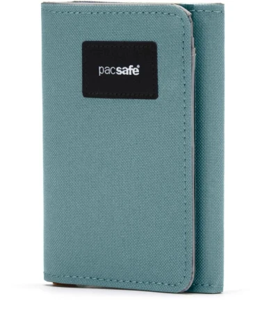 Pacsafe Peněženka RFIDSAFE TRIFOLD WALLET fresh mint