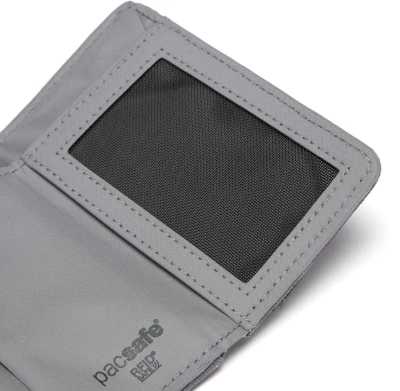 Pacsafe Peněženka RFIDSAFE TRIFOLD WALLET stone