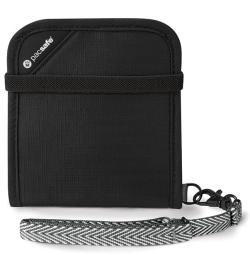 Pacsafe RFIDsafe V100 black peneženka