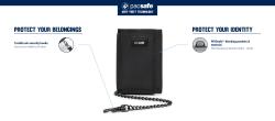 Pacsafe Peněženka RFIDsafe Z50 TRIFOLD WALLET black