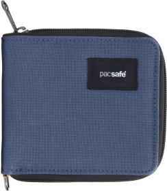 Pacsafe Peněženka RFIDSAFE ZIP AROUND WALLET coastal blue
