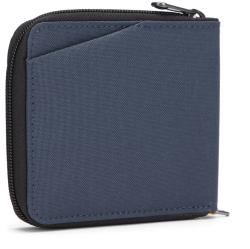 Pacsafe Peněženka RFIDSAFE ZIP AROUND WALLET coastal blue