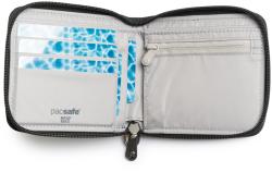 Pacsafe Peněženka RFIDSAFE ZIP AROUND WALLET coastal blue