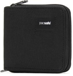 Pacsafe Peněženka RFIDSAFE ZIP AROUND WALLET jet black