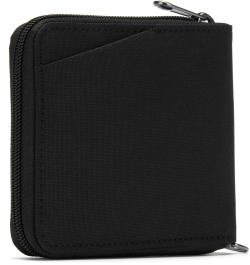 Pacsafe Peněženka RFIDSAFE ZIP AROUND WALLET jet black