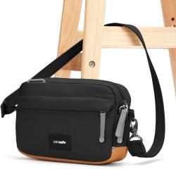 Pacsafe GO CROSSBODY jet black bezpečnostní taška