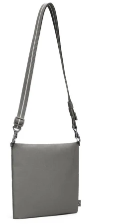 Pacsafe GO CROSSBODY POUCH stone bezpečnostní taška