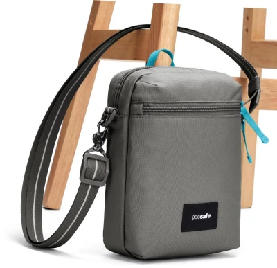 Pacsafe GO FESTIVAL CROSSBODY stone bezpečnostní taška
