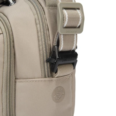 Pacsafe Taška V COMPANION CROSSBODY beige + sleva 400,- na příslušenství