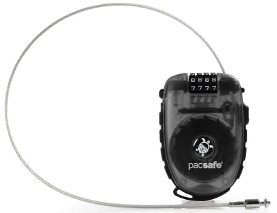 Pacsafe Zámek RETRACTASAFE 250 4-DIAL CABLE LOCK Pacsafe Zámek RETRACTASAFE 250 4-DIAL CABLE LOCK