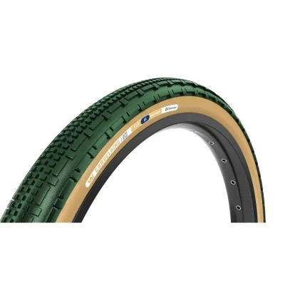 PANARACER Plášť GRAVELKING SK 700x40 British Racing Green/hnědá PANARACER Plášť GRAVELKING SK 700x40 British Racing Green/hnědá