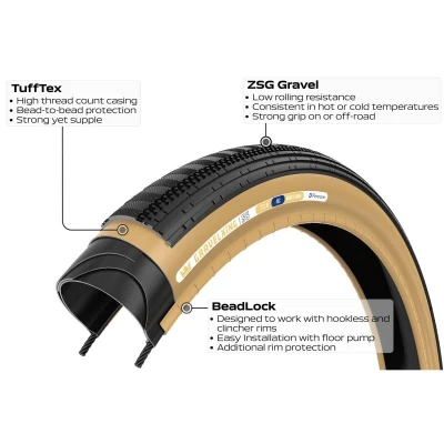 PANARACER Gravelking Ss 700x45 Černý plášť