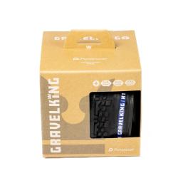 PANARACER Plášť Gravelking Ss + 700x45 Černá/hnědá