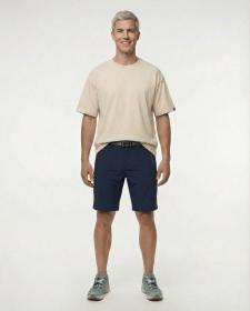 Husky Kiori M dark blue pánské kraťasy