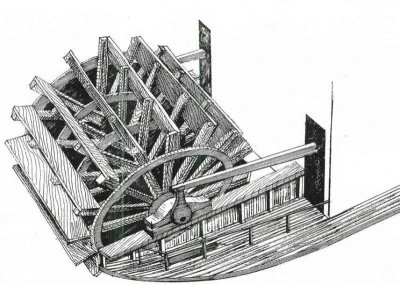 Parník MARIEVILLE 1:72 66,5 cm