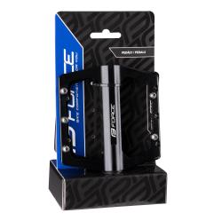 Force Pedále STEEP hliníkové, priem. ložiská, čierne