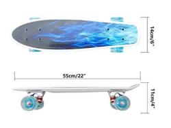 GGV Grafitti 2598 s LED kolečky Pennyboard