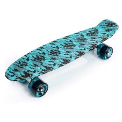 Meteor 22609 56 cm AL truck Azurové moře pennyboard Meteor 22609 56 cm AL truck Azurové moře pennyboard