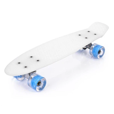 Meteor 56 cm s LED kolečky Transparent Pennyboard