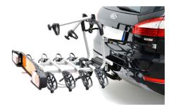 Peruzzo Parma nosič na tažné zařízení 4 kola + adaptér el. přípojky zdarma