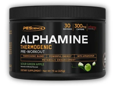 PEScience Alphamine Thermogenic Pre Workout 225 g
