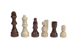 Philos Celodřevěné šachy malé profilované