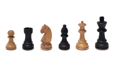 Philos Artuš 78 mm mahagonové šachy s dvojitým závažím