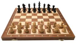Philos Šachy Dublin č. 5 s intarzovanou šachovnicí