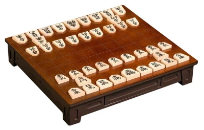 Philos Spiele Shogi dřevěné japonské šachy s hracím stolkem