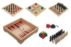 Philos Spiele Dřevěný soubor her DeLuxe mini
