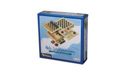 Philos Spiele Dřevěný soubor her DeLuxe mini