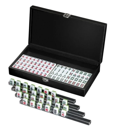 Philos Spiele Mahjong malá sada se 4 stojánky společenská hra