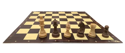 Philos Spiele Šachové figury Artuš 78mm hnědé s dvojitým závažím (AKČNÍ CENA)