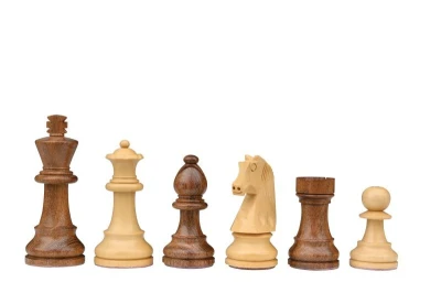 Philos Spiele Šachové figury Artuš 78mm natural s dvojitým závažím