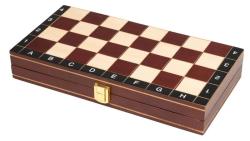 Philos Spiele Šachy dřevěné cestovní 27cm